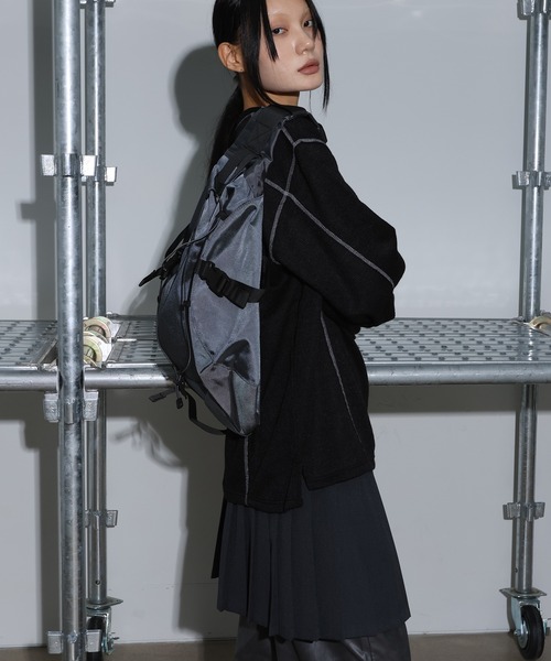 FOLLOWIN（フォロウィン）の「[UNISEX]サイクリングクロスボディバッグメッセンジャーバッグ（バックパック/リュック・レディース・グレー/ブラック/ブラウン/ネイビー・ONE SIZE）」の18枚目の写真