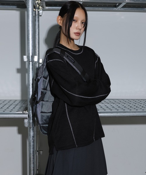 FOLLOWIN（フォロウィン）の「[UNISEX]サイクリングクロスボディバッグメッセンジャーバッグ（バックパック/リュック・レディース・グレー/ブラック/ブラウン/ネイビー・ONE SIZE）」の19枚目の写真
