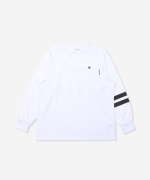 【セール】【Hurley/ハーレー】 オーバーサイズシルエットロングTシャツ ファントム UPF50+ M PHANTOM BP LS TEE（Tシャツ/カットソー）｜Hurley （ハーレー）