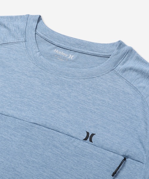 【セール】【Hurley/ハーレー】 オーバーサイズシルエットロングTシャツ ファントム UPF50+ M PHANTOM BP LS TEE（Tシャツ/カットソー）｜Hurley （ハーレー）