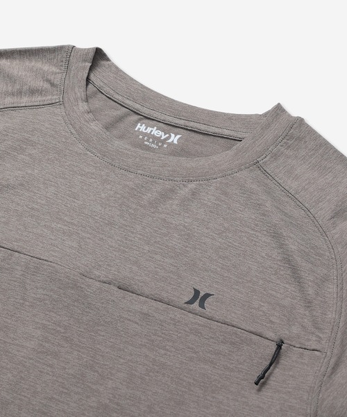 【セール】【Hurley/ハーレー】 オーバーサイズシルエットロングTシャツ ファントム UPF50+ M PHANTOM BP LS TEE（Tシャツ/カットソー）｜Hurley （ハーレー）