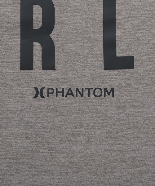 【セール】【Hurley/ハーレー】 オーバーサイズシルエットロングTシャツ ファントム UPF50+ M PHANTOM BP LS TEE（Tシャツ/カットソー）｜Hurley （ハーレー）