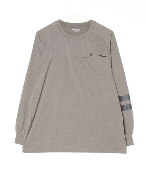 【セール】【Hurley/ハーレー】 オーバーサイズシルエットロングTシャツ ファントム UPF50+ M PHANTOM BP LS TEE（Tシャツ/カットソー）｜Hurley （ハーレー）