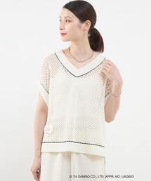 【Soffitto×PATTY&JIMMY】コラボ メッシュニットベスト