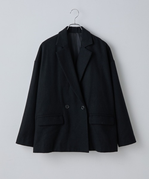 COLONY 2139（コロニートゥーワンスリーナイン）の「オーバーWテーラードジャケット（テーラードジャケット・レディース・グレー/ブラック/ベージュ・FREE）」の2枚目の写真