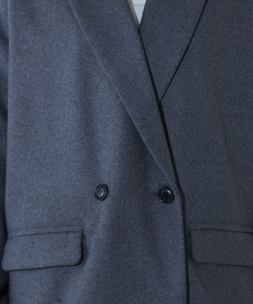 COLONY 2139（コロニートゥーワンスリーナイン）の「オーバーWテーラードジャケット（テーラードジャケット・レディース・グレー/ブラック/ベージュ・FREE）」の13枚目の写真