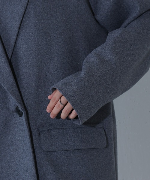 COLONY 2139（コロニートゥーワンスリーナイン）の「オーバーWテーラードジャケット（テーラードジャケット・レディース・グレー/ブラック/ベージュ・FREE）」の14枚目の写真