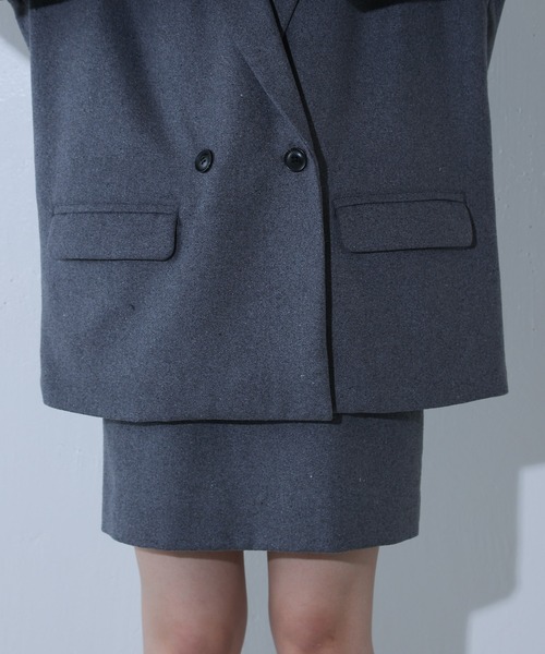 COLONY 2139（コロニートゥーワンスリーナイン）の「オーバーWテーラードジャケット（テーラードジャケット・レディース・グレー/ブラック/ベージュ・FREE）」の15枚目の写真