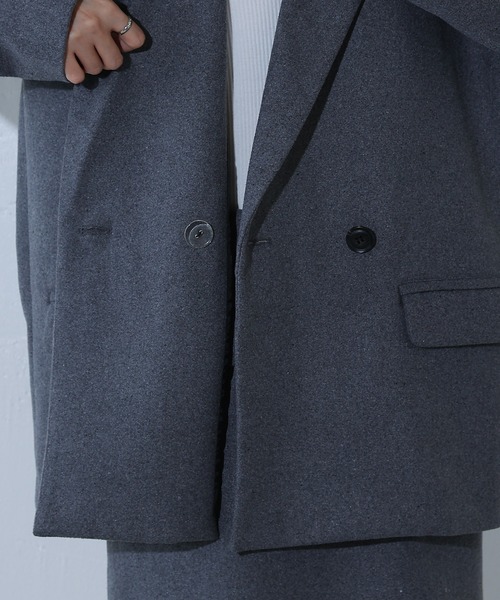 COLONY 2139（コロニートゥーワンスリーナイン）の「オーバーWテーラードジャケット（テーラードジャケット・レディース・グレー/ブラック/ベージュ・FREE）」の16枚目の写真