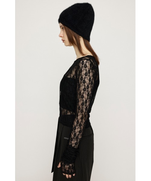 SLY OFF SHOULDER CUT LACE トップス SLY | OFF SHOULDER CUT LACE トップス (Tシャツ・カットソー