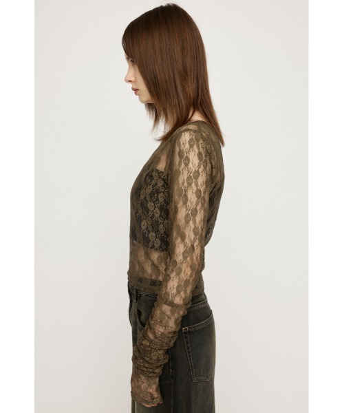 セール】BASIC CUT LACE TOPS ベーシック カット レース トップス
