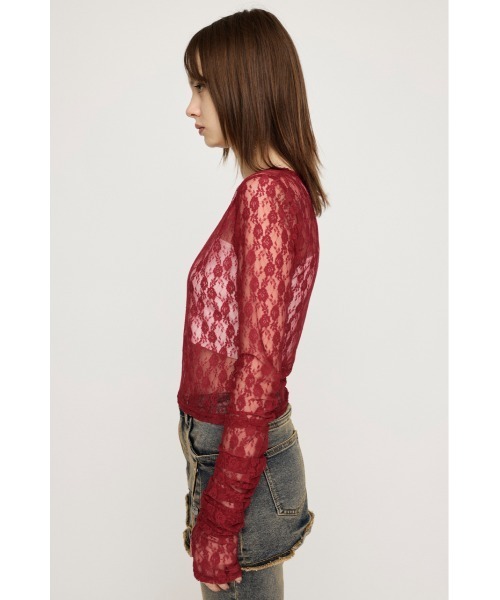 セール】BASIC CUT LACE TOPS ベーシック カット レース