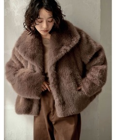 セール】HAVELESS（ハヴレス）フェイクファージャケット（ブルゾン