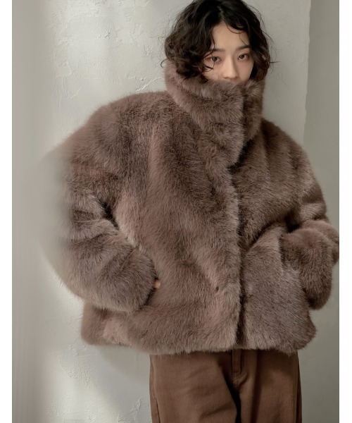 FAUX ファーコート Amazon | ファーコート レディース アウター 羽織 ファー