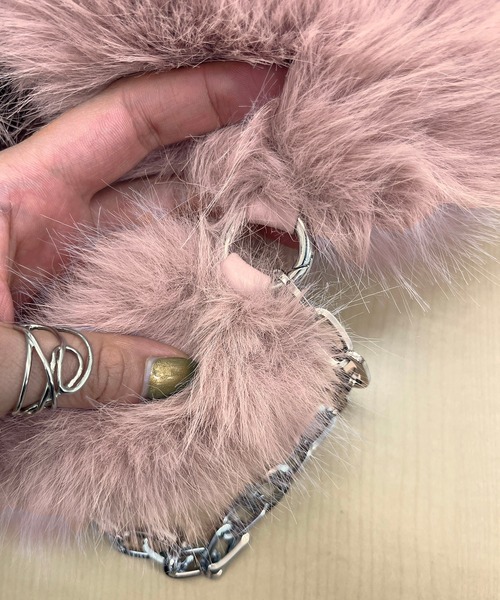 Jewelobe(ジュエローブ)の「ハートシェイプ2wayストラップパッフィーバッグ(ショルダーバッグ・レディース・ブルー/ピンク/ベージュ・FREE)」の15枚目の写真