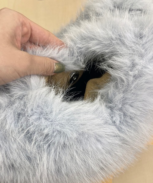 Jewelobe(ジュエローブ)の「ハートシェイプ2wayストラップパッフィーバッグ(ショルダーバッグ・レディース・ブルー/ピンク/ベージュ・FREE)」の4枚目の写真