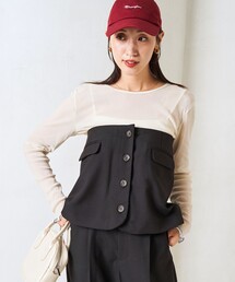 限定展開　マルチウェイ ビスチェ 付き セットアップ（ビスチェ・パンツ）