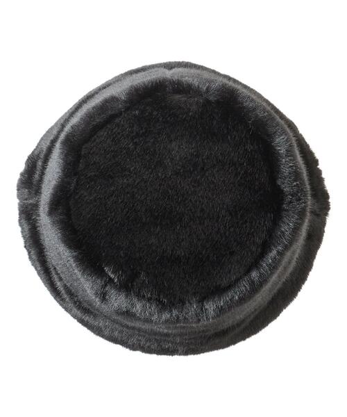 INGNI（イング）の「エコファーバケットハット（ハット・レディース・ブラック/オフホワイト・ONE SIZE）」の11枚目の写真