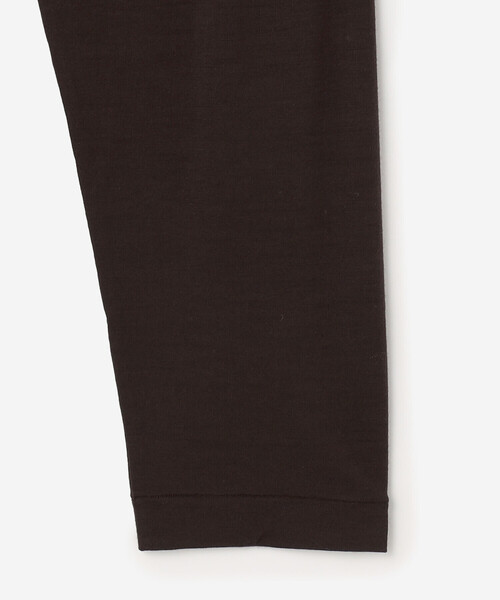 Kaptain Sunshine（キャプテン サンシャイン）の「KAPTAIN SUNSHINE | メリノ天竺 ハイネック長袖Tシャツ WOMEN（Tシャツ/カットソー・レディース・ダークネイビー/ブラウン・34）」の9枚目の写真