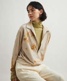 UNFIL（アンフィル）の「UNFIL アンフィル / tie-dyed cotton velour 