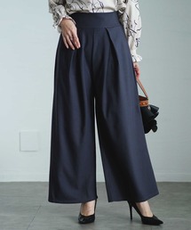 Sawa a la mode（サワアラモード）の「ストレッチタックワイドパンツ（その他パンツ）」