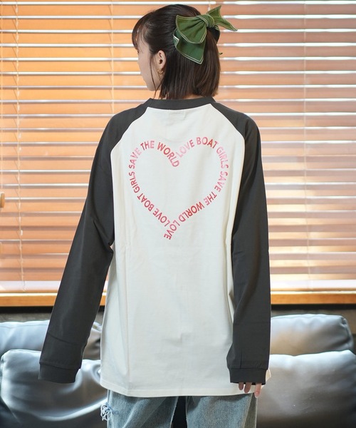 セール】LOVE BOAT/ラブボート ラグランロンT LB-LST06（Tシャツ