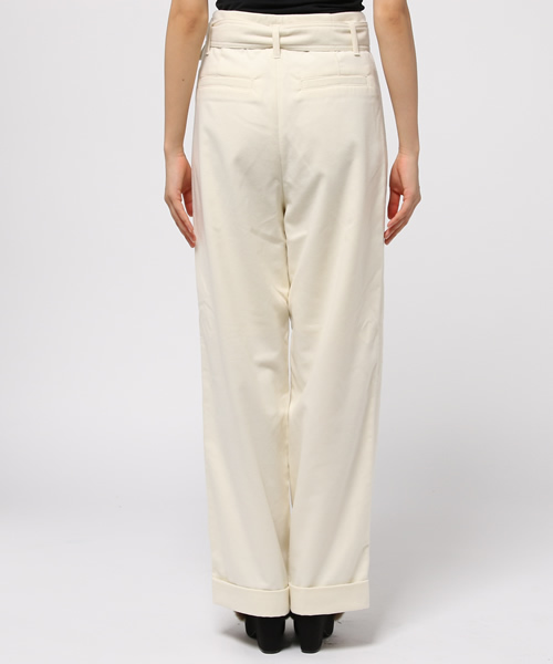 Chico(チコ)の「ベルト付ワイドパンツ(その他パンツ・レディース・ブラック/ホワイト/ベージュ・FREE)」の4枚目の写真