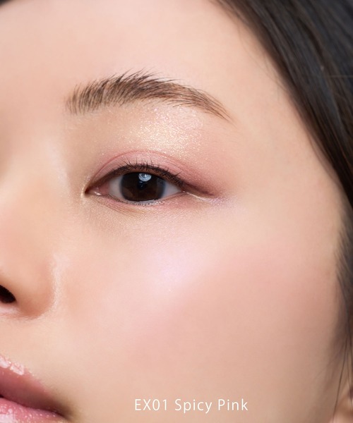 Celvoke（セルヴォーク）の「【販売終了】Celvoke / イレーション グロウブラッシュ EX01・EX02（チーク・レディース・EX０１ スパイシーピンク/EX０２ メロウピンク・FREE）」の11枚目の写真