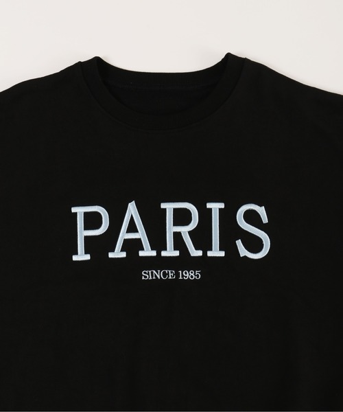 WC（ダブル シー）の「PARIS刺繍ビッグスウェット（スウェット・レディース・グレー/ブラック・FREE）」の14枚目の写真