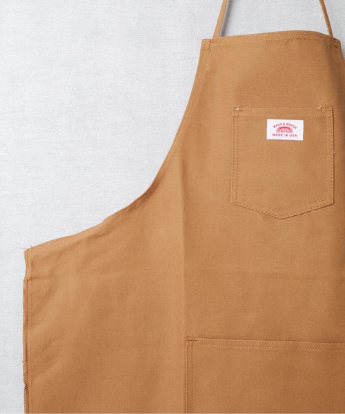 ROUND HOUSE(ラウンドハウス)の「【T5】【ROUND HOUSE】MADE IN USA SHOP APRONS(エプロン・メンズ・ブラック/ブラウン・FREE)」の9枚目の写真