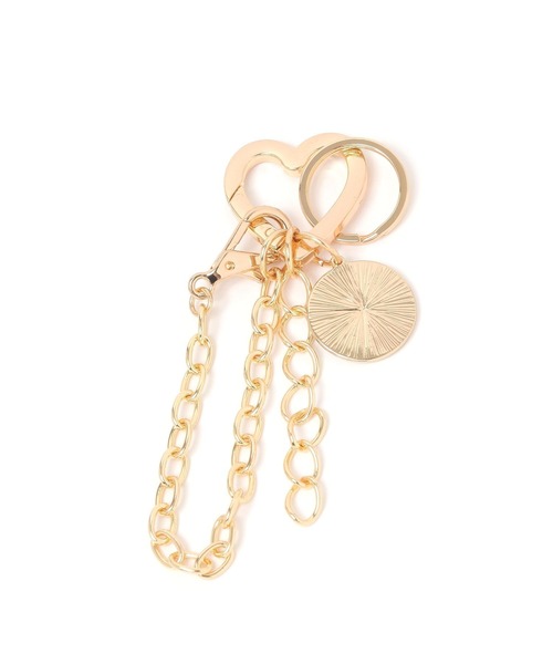 BAYFLOW（ベイフロー）の「ハートカラビナロゴチャーム（チャーム・レディース・イエロー/ピンク/ホワイト/ブルー・FREE）」の5枚目の写真