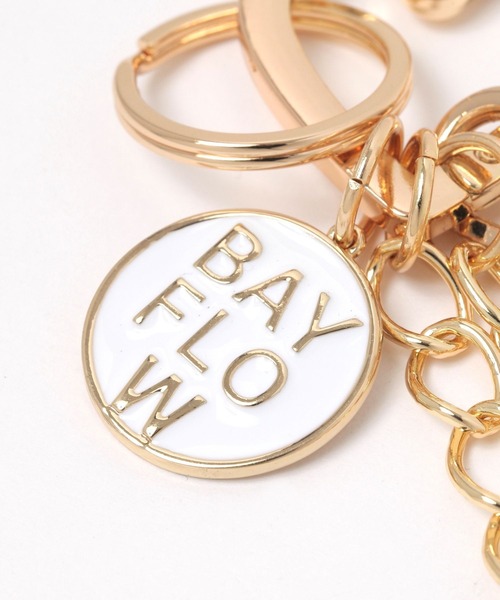 BAYFLOW（ベイフロー）の「ハートカラビナロゴチャーム（チャーム・レディース・イエロー/ピンク/ホワイト/ブルー・FREE）」の7枚目の写真