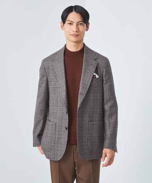 【セール】シルクミックス テンジク モックネック ニット（ニット/セーター）｜green label relaxing（グリーンレーベルリラクシング）
