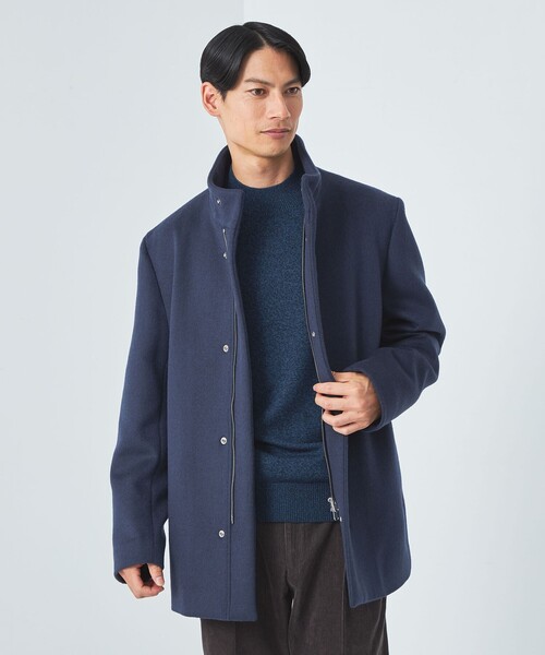 【セール】シルクミックス テンジク モックネック ニット（ニット/セーター）｜green label relaxing（グリーンレーベルリラクシング）