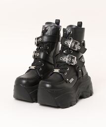 YOSUKE | 【YOSUKE】厚底ベルトスニーカーブーツ 4460083(ブーツ)