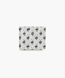 COSMIC WONDER(RY~bN_[)Old owlish floral-patterned cloth and light leather coin case(RCP[X)