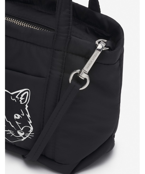 Maison Kitsune（メゾンキツネ）の「FOX HEAD PUFFER MINI TOTE