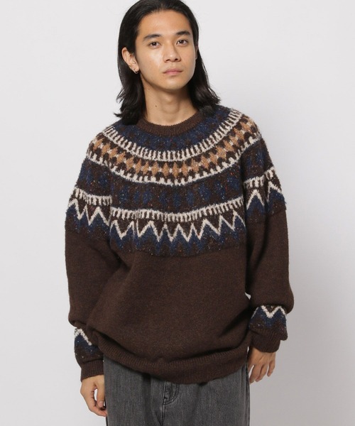 その他 nico セール】求心柄ニットプルオーバー（ニット/セーター）｜niko