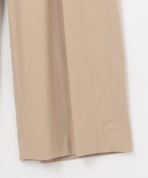 自由区（ジユウク）の「テンセルナイロンツイルワイド パンツ（その他パンツ・レディース・ベージュ系/ネイビー系・32）」の13枚目の写真