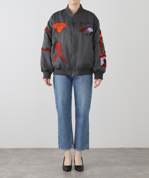 P.A.M.（パム）の「【P.A.M/パム】 MARKINGS (SUSUMU MUKAI) REVERSIBLE 39191-CHAR（その他アウター・レディース・その他・SMALL/LARGE）」の11枚目の写真