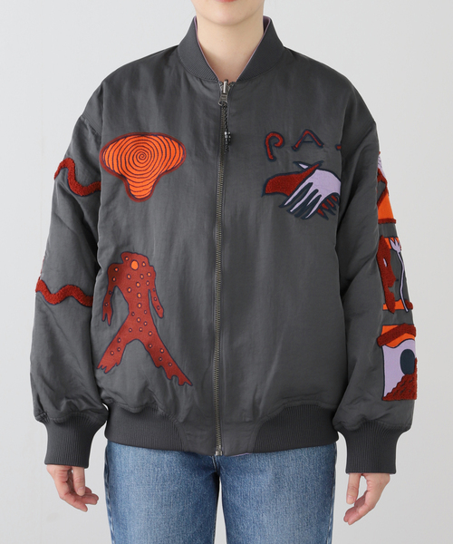 P.A.M.（パム）の「【P.A.M/パム】 MARKINGS (SUSUMU MUKAI) REVERSIBLE 39191-CHAR（その他アウター・レディース・その他・SMALL/LARGE）」の12枚目の写真