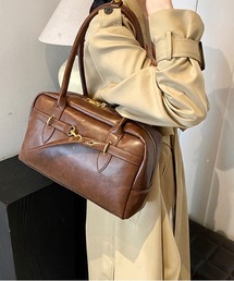 Y2K ヴィンテージ調ボストンバッグ BAG