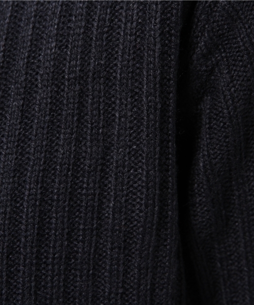 koe（コエ）の「ボトルネックニットプルオーバー（ニット/セーター・レディース・ネイビー/キャメル/アイボリー・SMALL/LARGE/MEDIUM）」の9枚目の写真