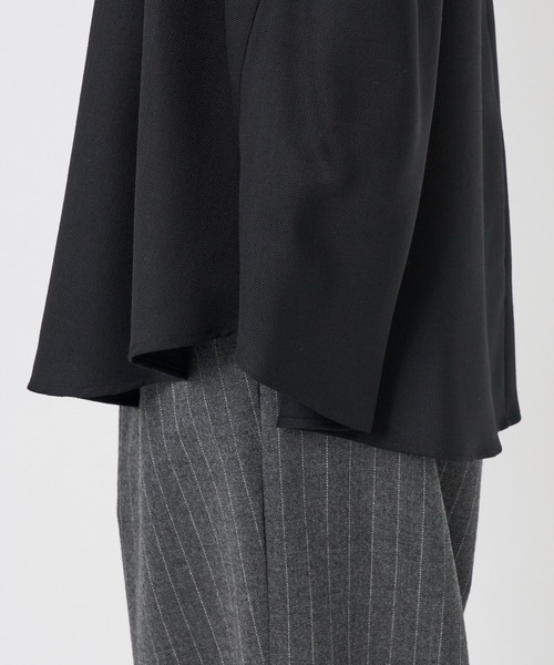 support surface(サポートサーフェス)の「【support surface/サポートサーフェス】A-LINE BLOUSE/Aラインブラウス(シャツ/ブラウス・レディース・オフホワイト/ブラック・0)」の22枚目の写真