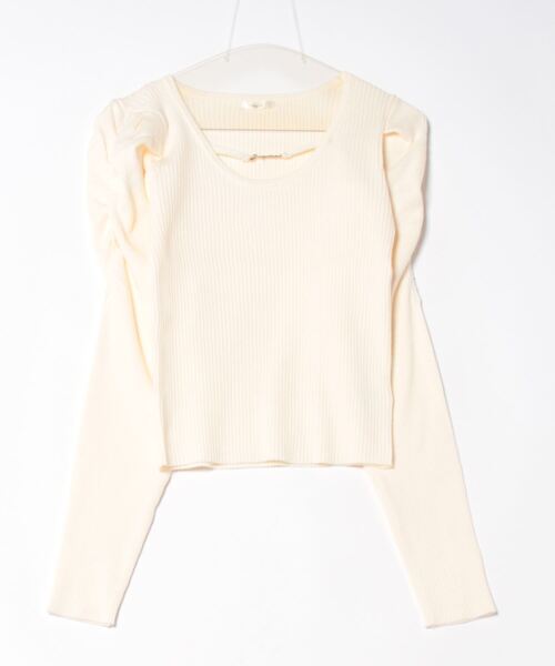 チャーム付きパワショルニット【ZOZOTOWN限定アイテム】（ニット