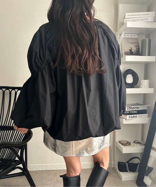 袖ボリュームブラウス（Tシャツ/カットソー）｜deux amour（ドゥーザムール）