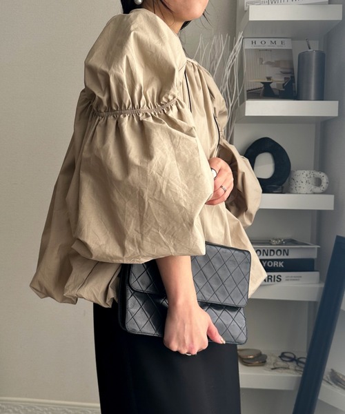 袖ボリュームブラウス（Tシャツ/カットソー）｜deux amour（ドゥーザムール）