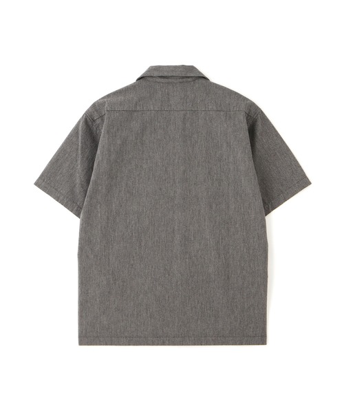 Schott（ショット）の「Schott/ショット/COTTON COVERT SS SHIRT/コットンコバート 半袖 シャツ（シャツ/ブラウス・メンズ・ネイビー/ブラック・XL/2XL/M/L）」の15枚目の写真