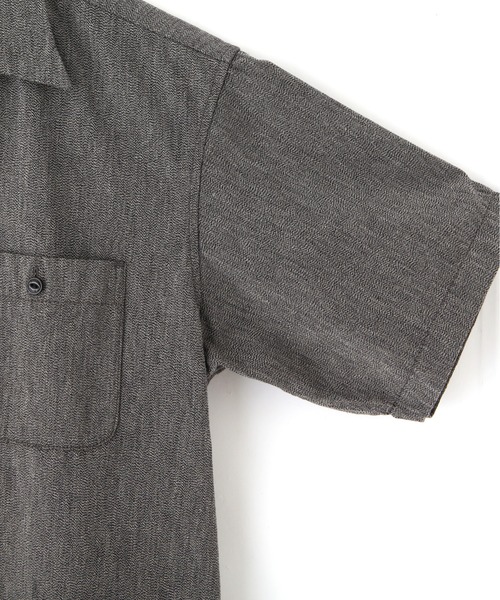 Schott（ショット）の「Schott/ショット/COTTON COVERT SS SHIRT/コットンコバート 半袖 シャツ（シャツ/ブラウス・メンズ・ネイビー/ブラック・XL/2XL/M/L）」の17枚目の写真