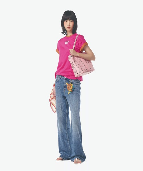 MCM(エムシーエム)の「Liz ショッパーバッグ - ヴィセトス(トートバッグ・レディース・ピンク・ONE SIZE)」の3枚目の写真